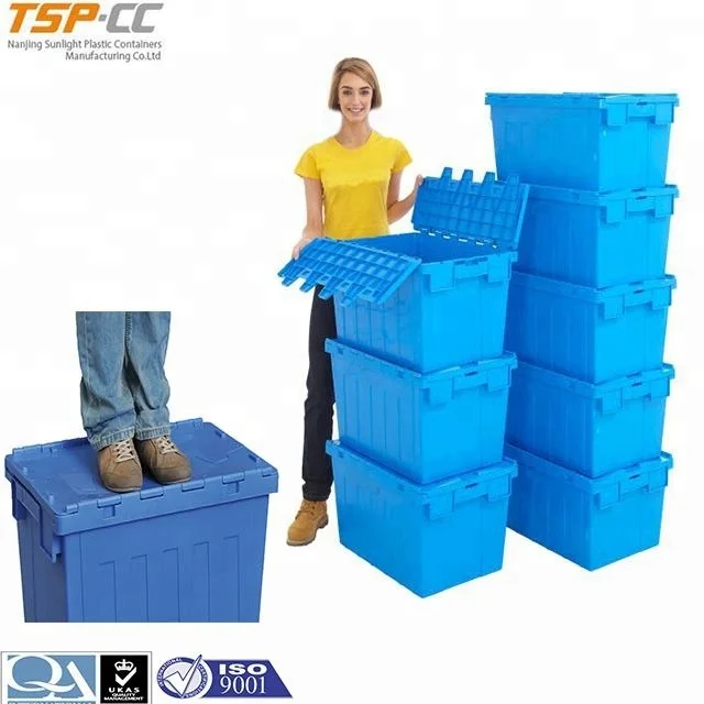 Контейнер с крышкой на 62 литра пластиковый контейнер для хранения доставки продуктов