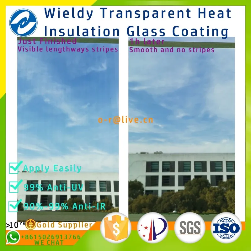 Liquid Coating  State Nano Liquid Heat Insulation Glass Coating Brush Application Method Superfine Coating