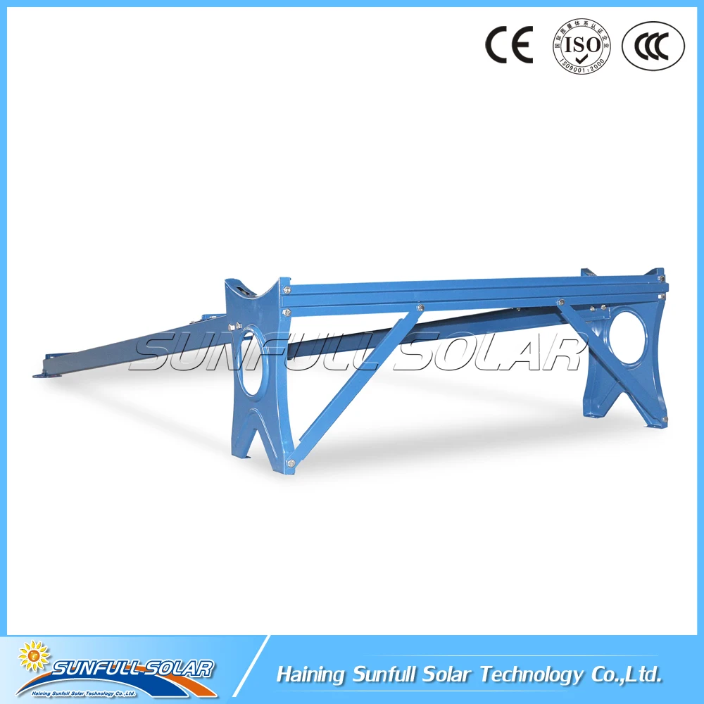 Compact heat pipe high pressurized solar water heater system
