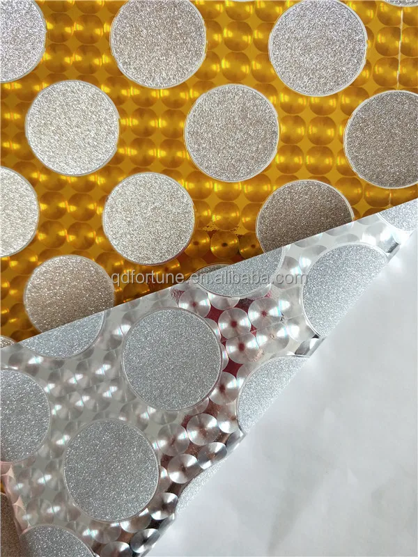 
New pattern holographic adhesive glitter film 