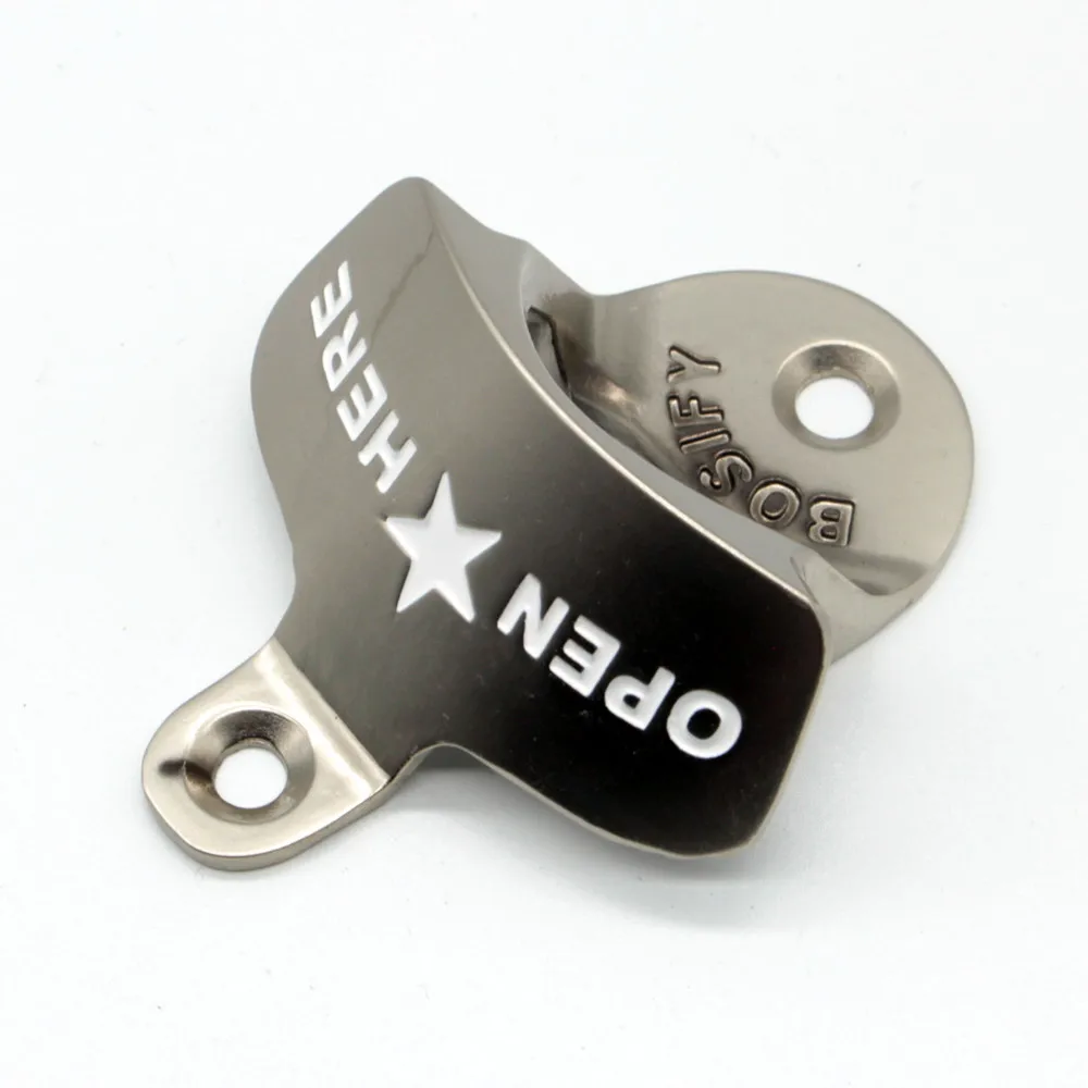 Unique Metal Personalized Wall Mount Bottle Opener Factory