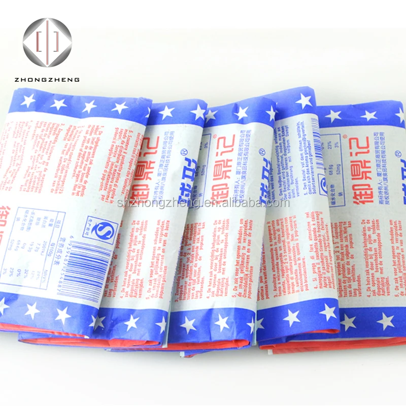 High Quality Shopping Online Custom Microwave Popcorn Paper Bag