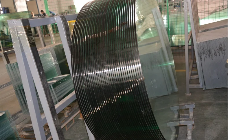 Glass Factory China manufacturer round clear tempered glass for sale