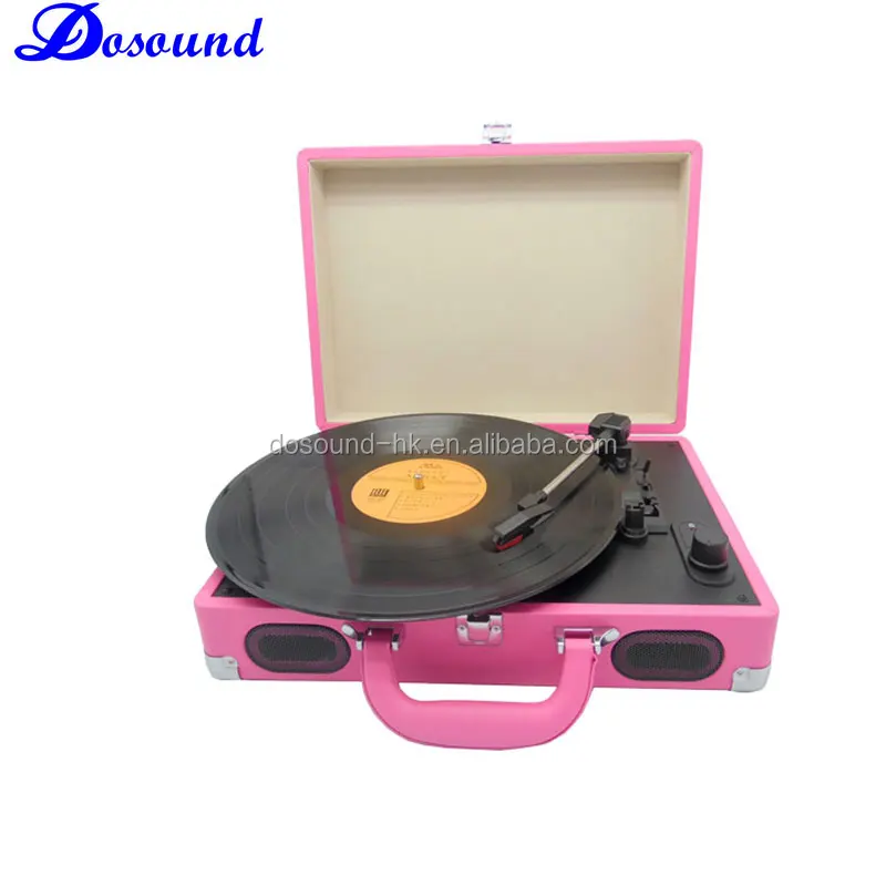Fashion Design Custom 3 speed phonograph player record player