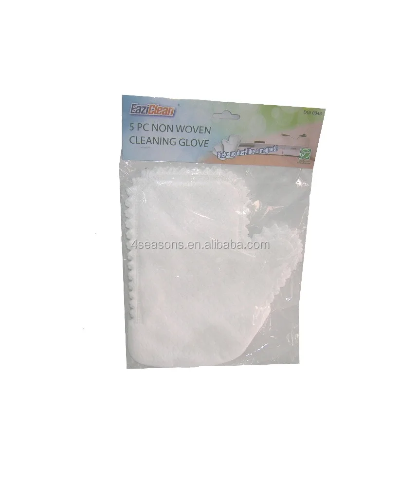 Disposable kitchen lazy rag gloves, thickened non-woven cloth, cleaning, decontamination, no-wash, wet and dry use