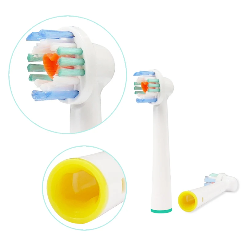 2019 патентованный дизайн, головки для электрической зубной щетки YE623, 4 головки для зубной щетки по заводской цене
