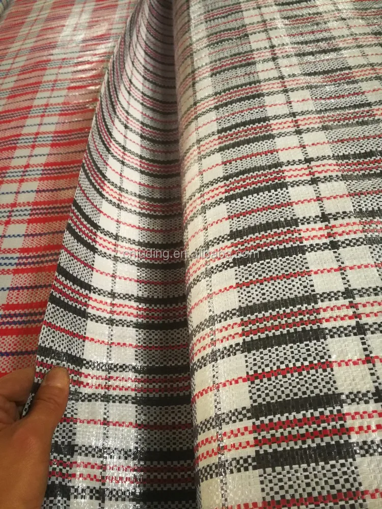 pp woven bag material laminated pp woven fabric