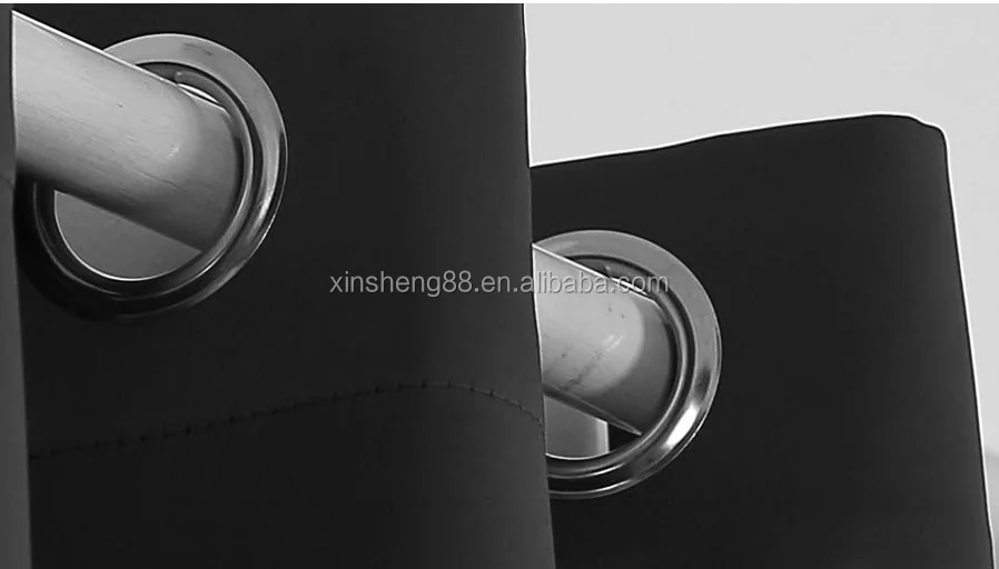Thermal Insulated Blackout Curtain Grommet Room Darkening Curtains