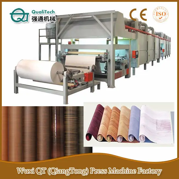 Kraft Paper Melamine Impregnation Line Machine / Melamine paper dipping line / Melamine paper coating line