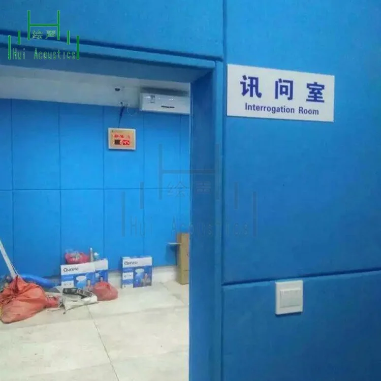 Acoustic Glass Fiber Fabric Covered Panels for Walls Decoration Night Club Sound Absorbing Panel