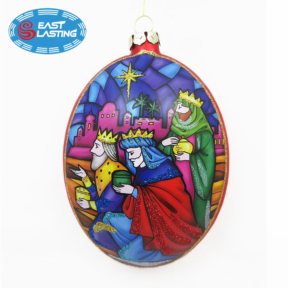 
Manufacturer custom peacock Christmas ornament ball craft supplies 