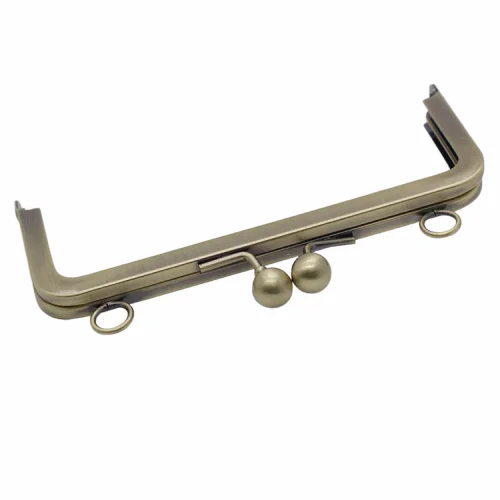 Модный дизайн прямоугольной формы металлический кошелек рамка клатч застежки