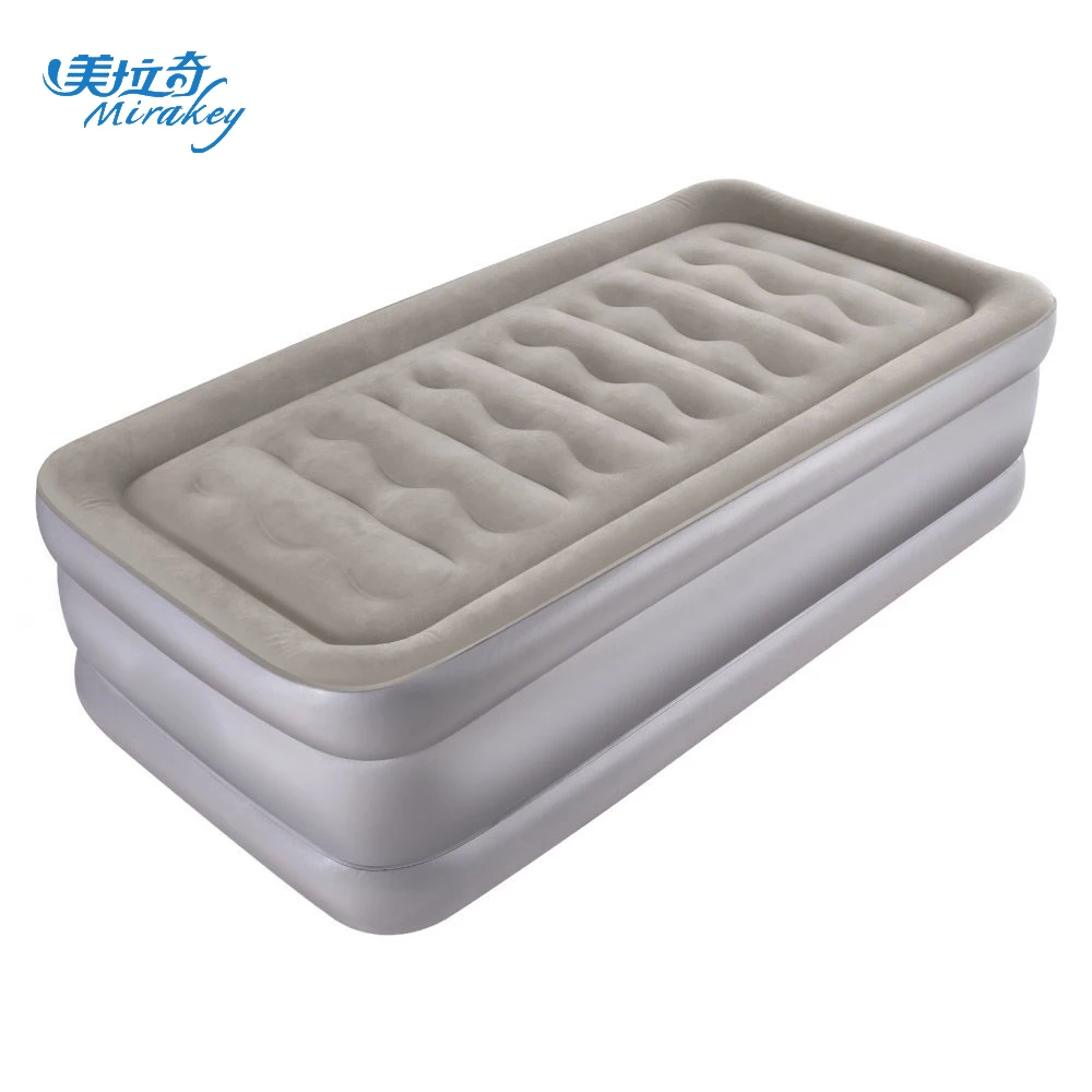 Mirakey Basic Raised Air Mattress airbed house use queen size custom air bed custom inflatable bed with electric pump