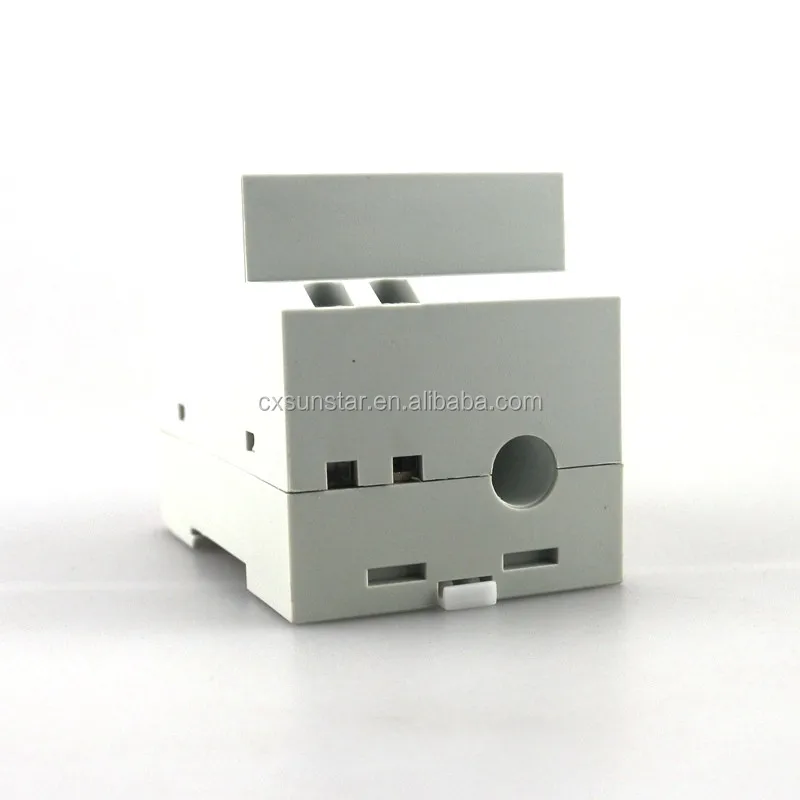 Din Rail Dual Display LED Ammeter Voltmeter AC 80-300V 0-100.0A Voltage Current Power Time Energy Tester 4 Digits 3 IN 1