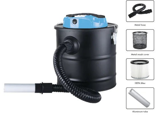 
Hot Selling Canister Ash Filter Vacuum Cleaner For Fireplace And BBQ 