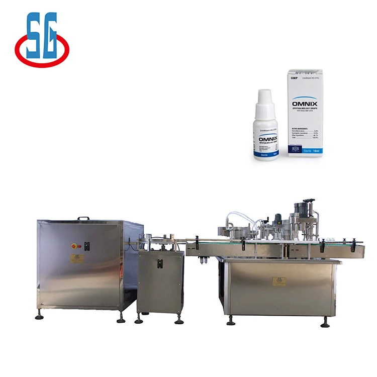 
SG Best Selling Products Of Electronic Cigarette Eye Drops Filling Sealing Liquid Filling Machine 