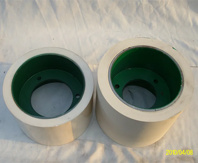 6inch white and brown cheap and durable rice milling rubber roller