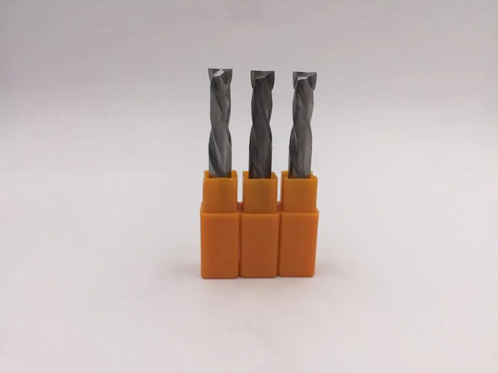 DJTOL спиральные биты с двумя канавками вверх и вниз