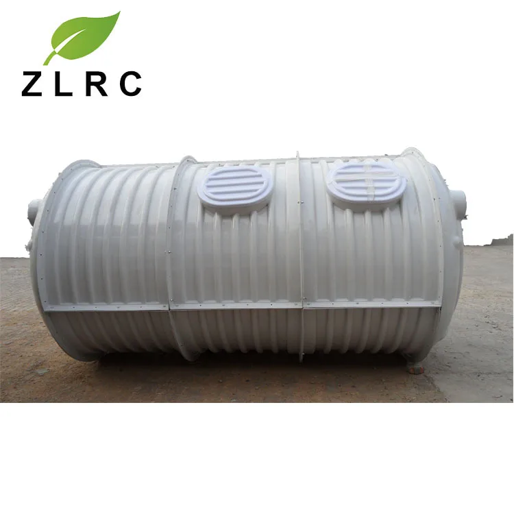 
2000 liter molded frp septic tanks 