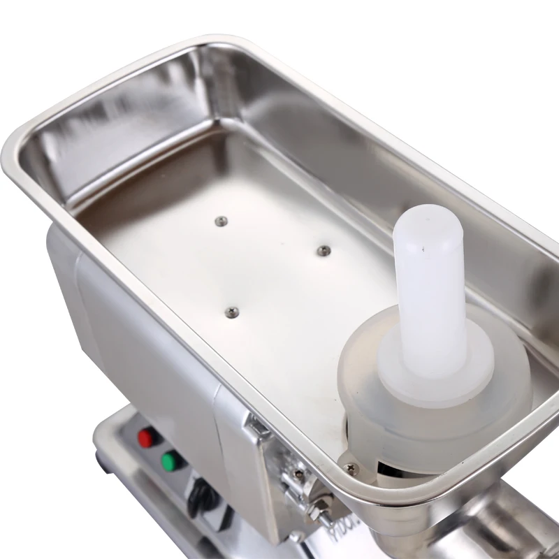 Stainless Steel Commercial 12 22 0.85Kw 1.1Kw Table Top Frozen Meat Mincer Mincing Grinding Machine Electric Meat Grinder