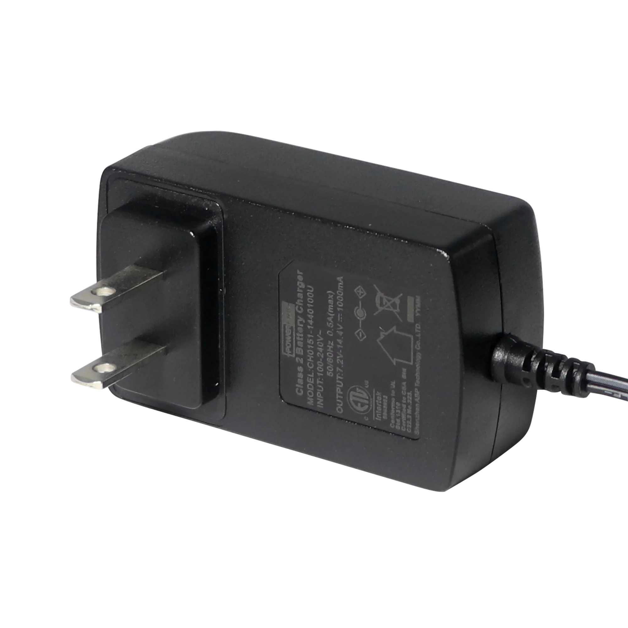 4.2V1A battery charger CUL FCC CCC CE certification Charger suitable for balance car and electric toy car or drone