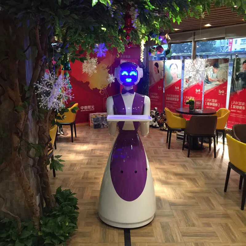 Programmable SDK Open intelligent  restaurant waiter robot