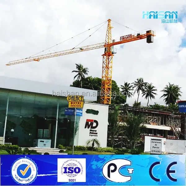 HS4207--3T Tower Crane with CE and GOST certificate