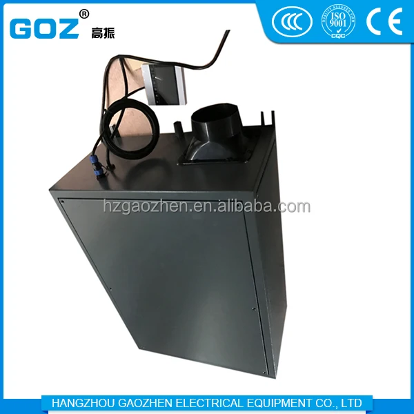 Automatic defrost refrigerative mini dehumidifier ducted