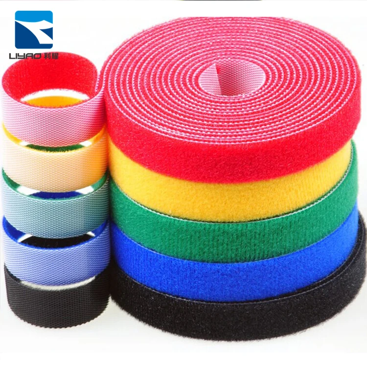 25M Easy Wrap Hook and Loop Tape Versatile Garden Fastener and Plant Tie Customizable Colored Velcroes Strips for All Your Needs
