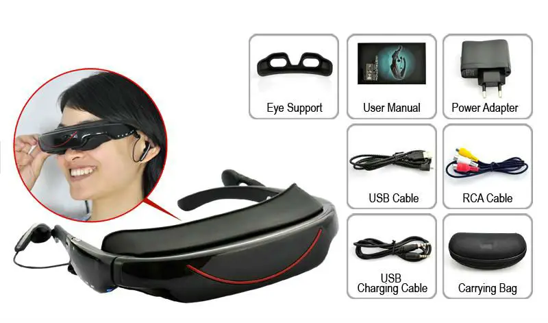 
Virtual reality popular private video glasses video player Video Feast !!! 