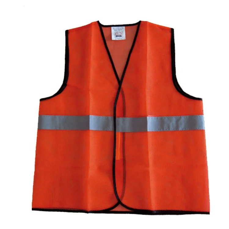
 RYSV003 High Visibility Polyester Reflective Safety Warning Jackets For Instruction Use  