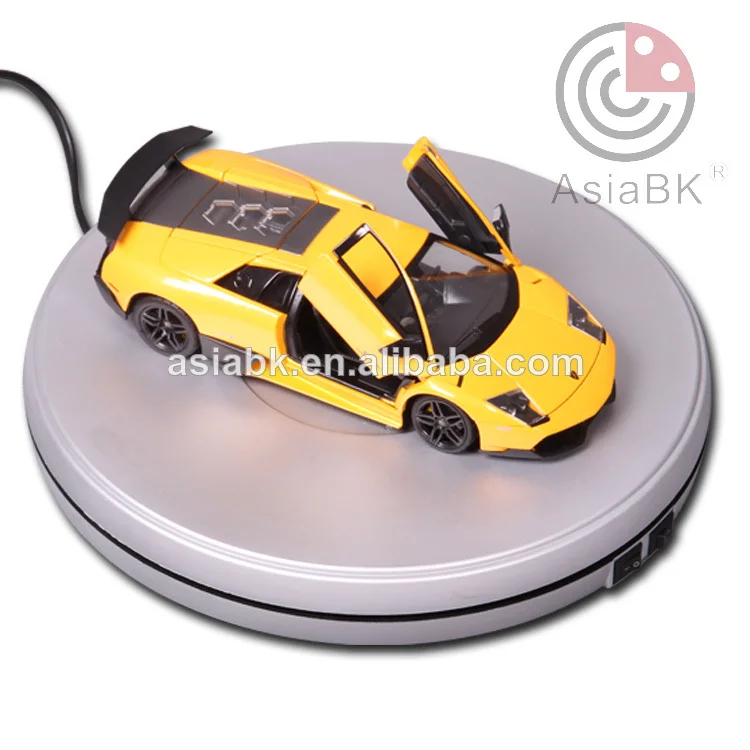 
 автомобиль проигрыватель стенд для продаёи, 360 градусов и спиннинг поп-рекламы стенд для 2014 рождественские подарки  