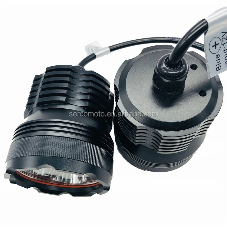 sercomoto auto parts 30w Off Road Driving Fog Lights For Jeep Rzr ATV UTV SUV Truck Boat Motorcycle