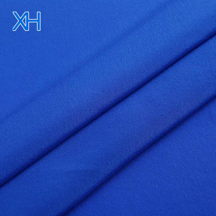 
Low Minimum Wholesale Crepe Fabric Chinese Silk by the Yard by Xinhe Textiles 