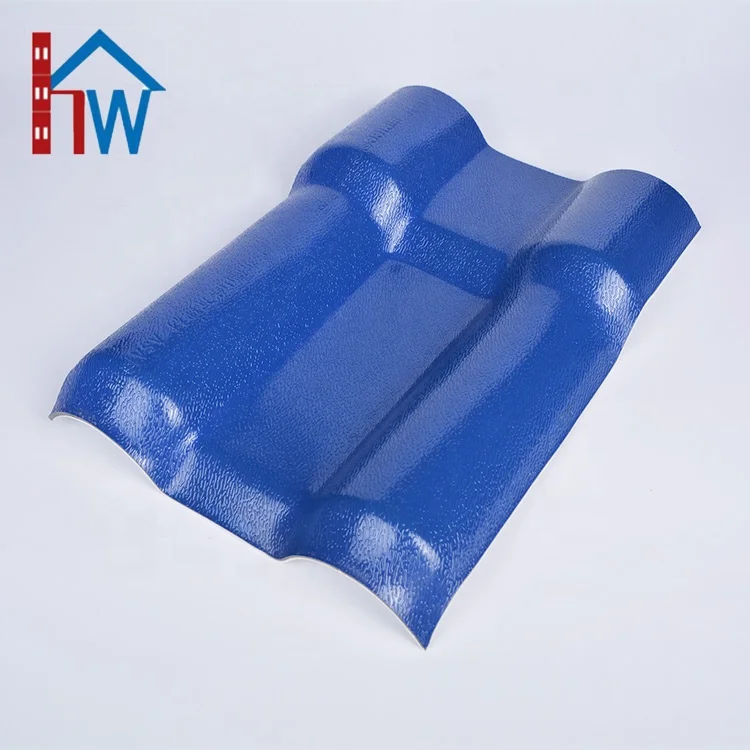 Factory outlet Spanish style plastic roof tile / pvc plastic roof tile / asa synthetic resin roof tile