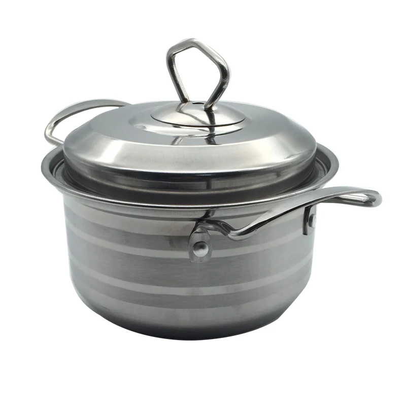 6pcs Useful design stainless steel cookware
