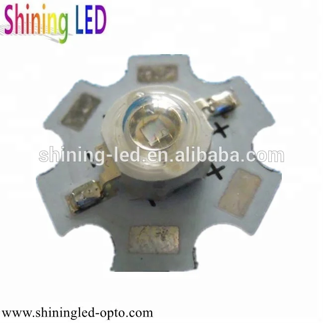 Good Performance Diodes for Plant Growing Lighting Project 3.0v-3.6V Ultraviolet 1Watt 3Watt 415nm-420nm UV LED Chip
