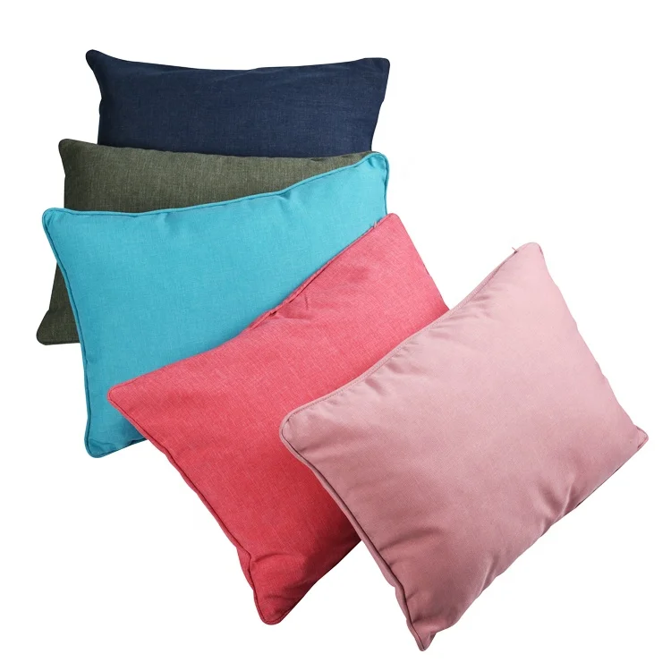 
Wholesale outdoor decorative pillows, Custom comfortable home polyester throw pillow,olefin,2 of set 
