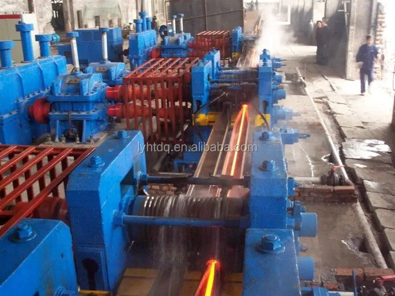 
HONGTENG scrap rebar steel re rolling mill hot rolled complete machinery 