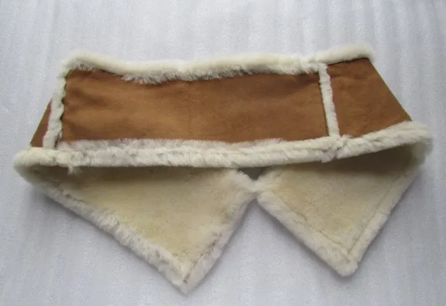 2018 100% Sheepskin Lamb Fur Scarf/Winter Long Scarf