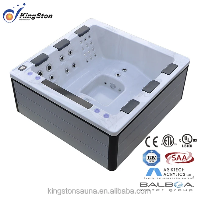 KingSton 6 people 1Meter Waterfall Aristech hot tub Whirlpool Bathtub(KTG-JCS-82A)