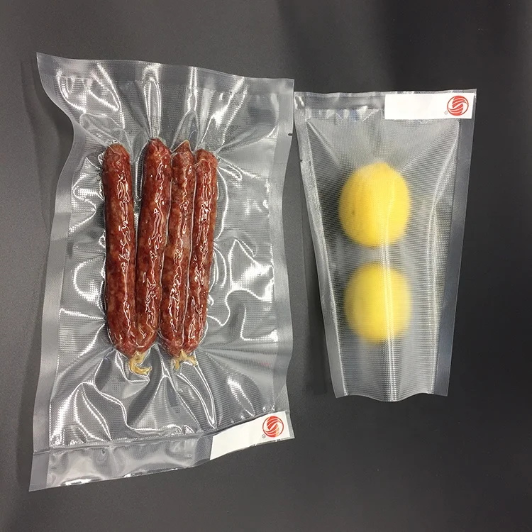 
Multi-layer Co-extrusion Texture Vacuum Sealer Food Bag for Packaging 