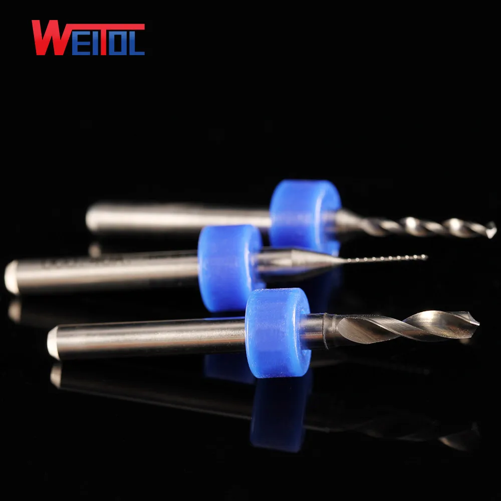 hot sell titanium coating pcb drill bit for aluminum plant/ Carbide CNC Router Bits