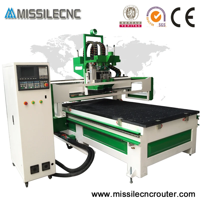 Китай Автоматическая загрузка древесины деревянные шкафы двери изготовление atc cnc дерево машина