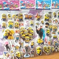 Cartoon stickers for kids Home wall decor on laptop Despicabl Me mini 3D sticker decal fridge