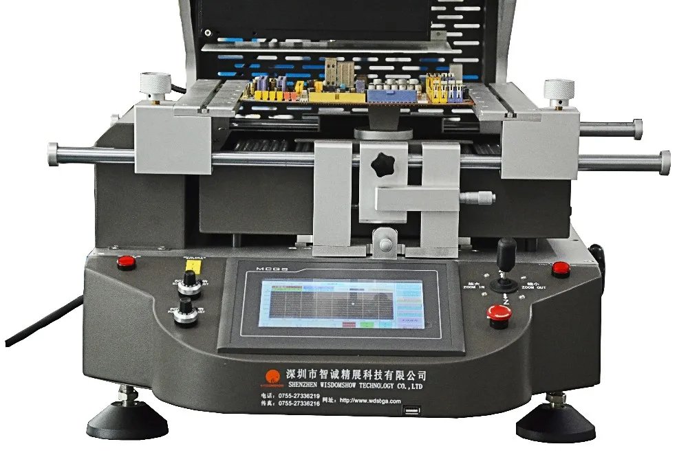 Best after-sales service WDS-600 ic soldering desoldering reballing rework station LED laptop Wii Xbox360 repair