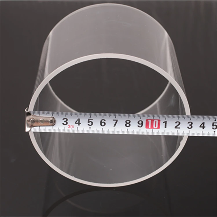 Высокочистые кварцевые трубки термопары типа U, термостойкие прозрачные стеклянные трубки, трубки кварцевого типа