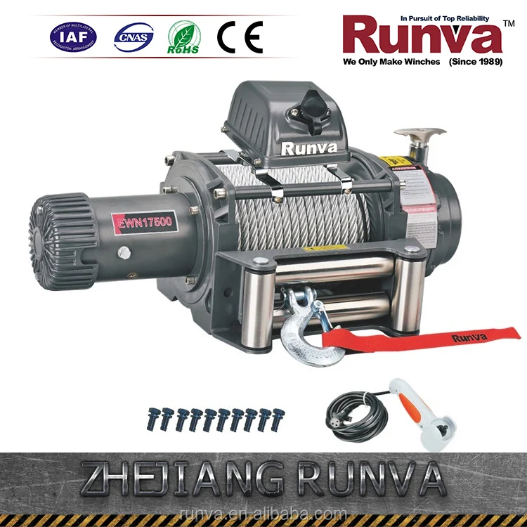 Runva Заводская распродажа автоматическое винт конический торможение Грузовой Лебедки