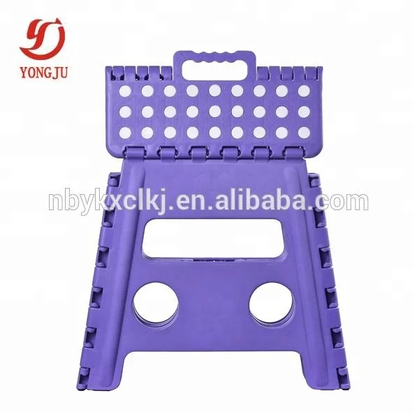 13 inch height plastic folding step stool for fishing