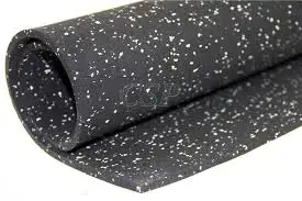 2018 Factory Price Non-toxic Rubber Gym Floor Mat for Fitness Center